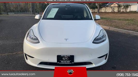 TESLA MODEL Y 2021 5YJYGDEE6MF146551 image